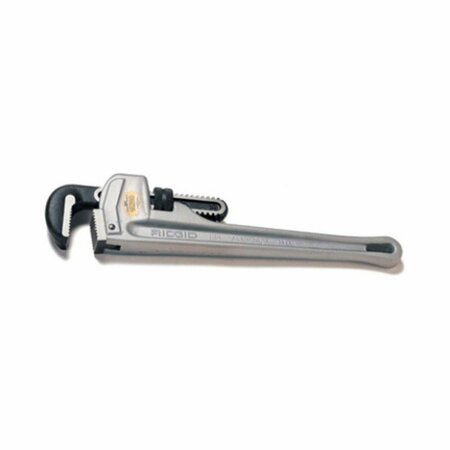 RIDGID 47057 12in Aluminum Straight Pipe Wrench - Model 812 47057-RIDGID